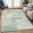 thumbnail image 6 of Addison Rugs Mayfield Premium Machine Washable Transitional Abstract Turquoise Rectangle Rug, 10' x 14', 6 of 6
