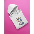 thumbnail image 3 of Adorable Unicorn Hoodie Women -SPIdeals Designs, Female Small, 3 of 4