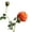 Orange, variant on Ludlz Artificial Flowers in Vase Decor Silk Rose Flower Arrangements Fake Faux Flowers Bouquets in Ceramics Vase Table Centerpieces Holiday Dinning Coffee Room Table Kitchen