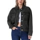 thumbnail image 1 of Chaqueta de mezclilla oversized para mujer INSPIRE CHIC con botones y bolsillos, 1 of 6