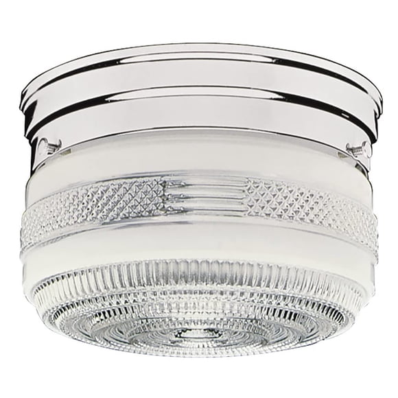 Lámpara de techo Design House 501999 2 luces, cromada, 4.8 x
