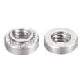 thumbnail image 4 of Unique Bargains Écrous Auto-Fermants,8-32x0.14 Pouces Écrou Rivet en Acier Inoxydable Tête Ronde Attache de Montage en Métal 50 Pcs, 4 of 5