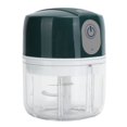 thumbnail image 2 of Trituradora De Picadora De Ajo, Picadora De Ajo Eléctrica Con Carga USB 250ML Para Pimientos Para Verduras Para Ajo Para Jengibre Cergrey Verde, 2 of 8