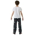 thumbnail image 5 of FORMRS Kids Pajama Pants with Pockets Size 11-12Y Boys Lounge Sleep Bottoms, Blue Stars Pattern, 5 of 8
