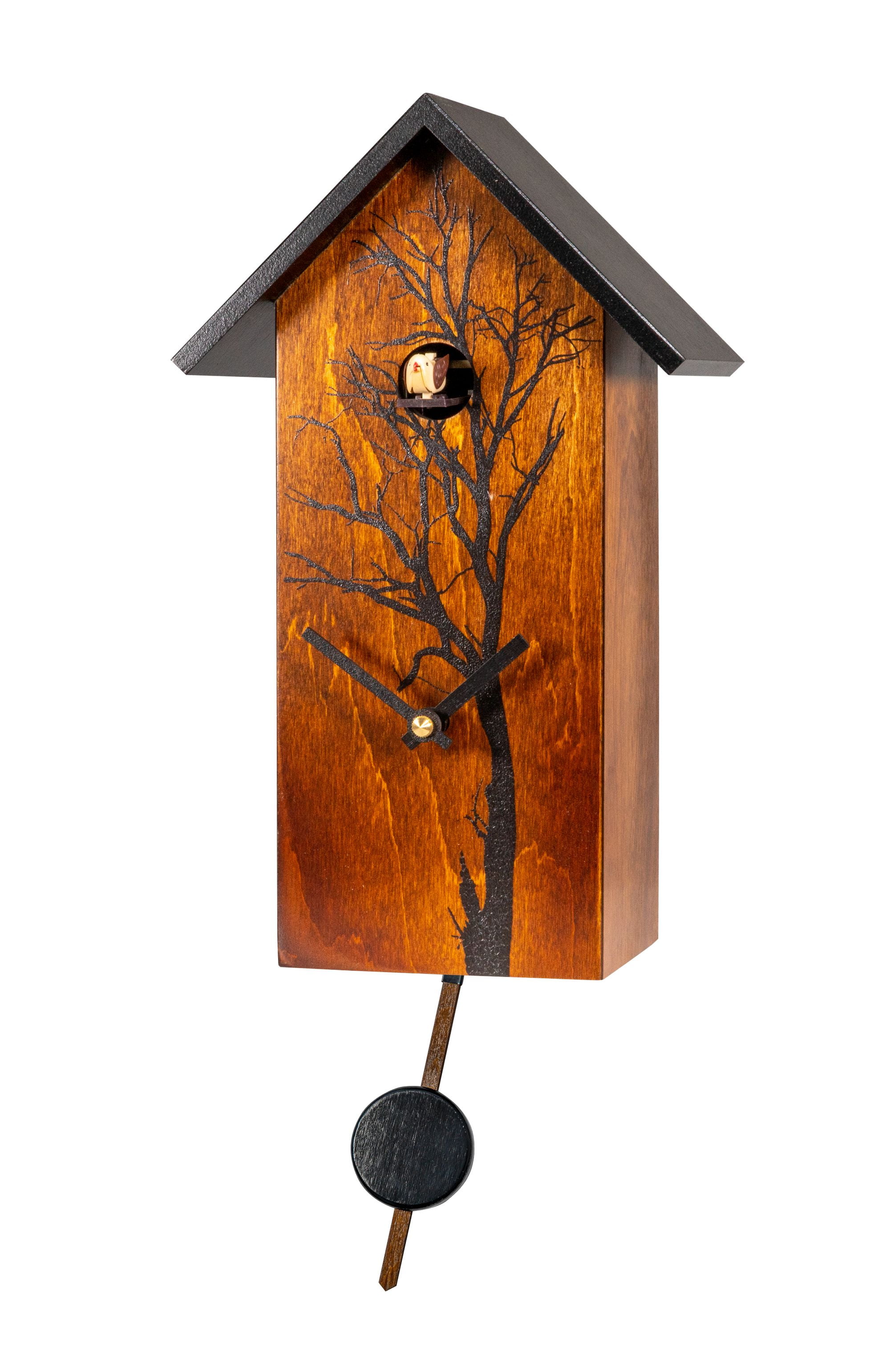 Modern quartz Cuckoo Clock with cuckoo call