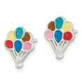 thumbnail image 2 of Auriga Fine Jewelry 925 Sterling Silver Enamel Balloon Mini Post Stud Earrings for Women, 2 of 5