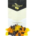 thumbnail image 2 of SweetGourmet Fall Gummy Bears | Mango, Orange, Grape | Bulk Candy | 1.5 Pounds, 2 of 5