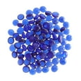 thumbnail image 2 of 100 Piezas de Redondas de para Recambio de Jarrones 17-20 Mm / 0,7-0,8 Pulgadas Azul Baoblaze cuentas de mármol de cristal, 2 of 7