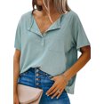 thumbnail image 1 of Chemise à Manches Courtes et Manches Courtes en Jersey pour Femmes, 1 of 4