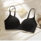 thumbnail image 1 of Ropa interior de mujer de una pieza sin costuras brillante sin aros pecho grande pequeño simple estilo japonés colección superior sujetador, 1 of 4
