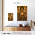 thumbnail image 4 of Elephant Stock Buddha Mural Wall Art - Vertical Canvas Wall Art - Living Room Wall Decor - Religion And Spirituality Canvas - Brown And Gold Decor - 8" x 12", 4 of 8