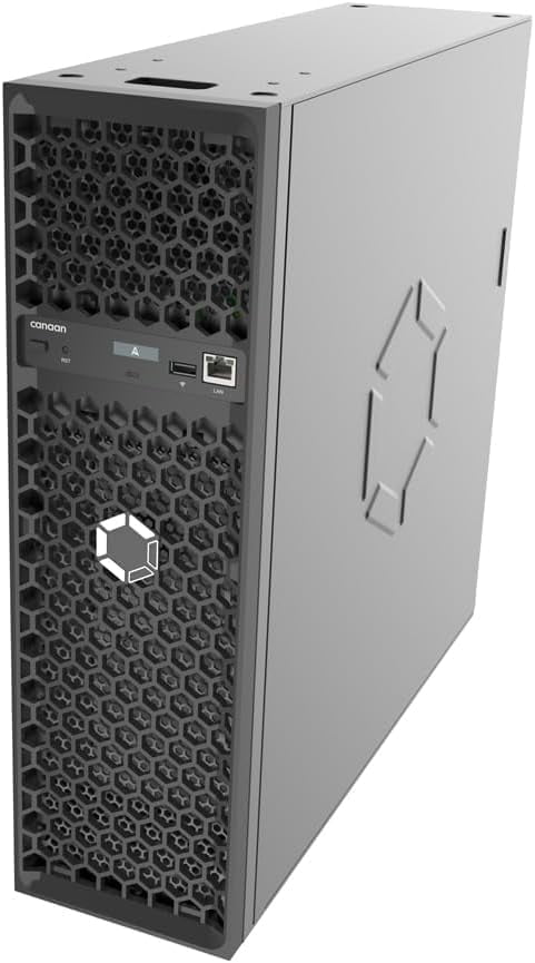 AltairTech.io Canaan Avalon Q Bitcoin Miner 90TH/s SHA-256 ASIC Miner Quiet Bitcoin Miner 1674W 18.6 J/TH Energy Efficient BTC Mining Machine 110V-240V for Home Mining US Plug