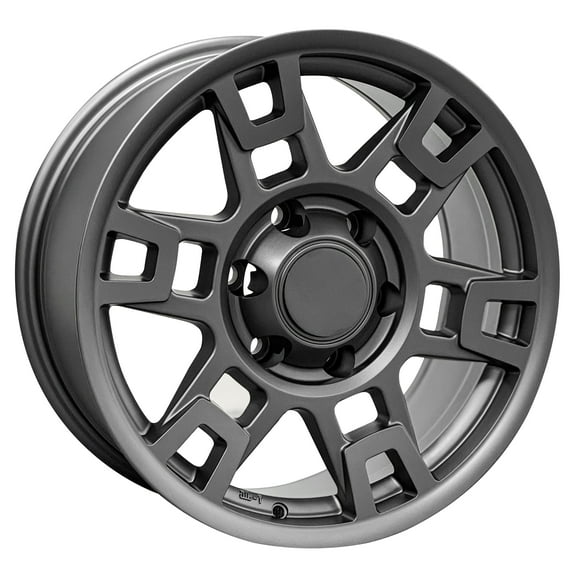 Toyota TRD Style Wheels 17x9 Gunmetal Rims 1pc.
