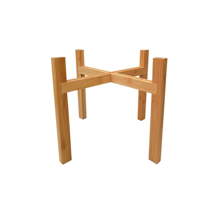 Better Homes & Gardens 11in Kennewick Ceramic Planter With Stand, Ivory Better Homes & Gardens 11in Kennewick Ceramic Planter With Stand, Ivory