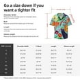 thumbnail image 5 of Goofa Vegetable Printed Men's Casual Short-sleeved Shirt,Lightweight Breathable Button-down,Summer Casual men's top,Versatile Fashion shirt-3X-Large, 5 of 7