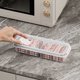 thumbnail image 4 of Recipientes de plástico para almacenar alimentos en el refrigerador, juego de 5 piezas con tapas, herméticos y a prueba de fugas para mantener la frescura, ideales para preparar comidas,, 4 of 7