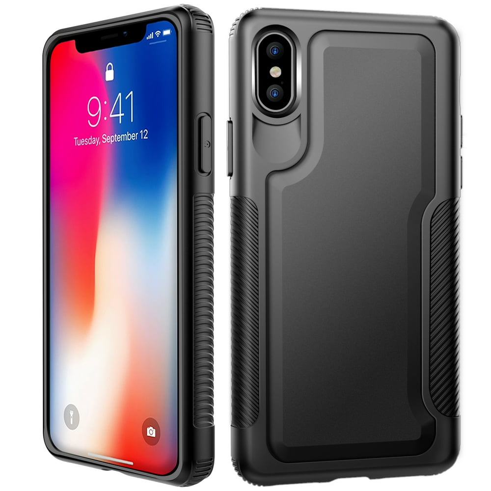 JETech Case for Apple iPhone X, 5.8-Inch, Shock-Absorption Protective