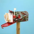 thumbnail image 7 of Christmas Red Birds Mailbox Covers, Winter Magnetic Post Box Cover Wraps Standard Size 21x18 in for Garden Yard Decor, 7 of 7