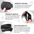 thumbnail image 3 of DEEPCRAFF 2Pcs Durable Black Lawn Mower Strap with Adjustable Harness for Balanced Weight Distribution and Easy Use, 3 of 8