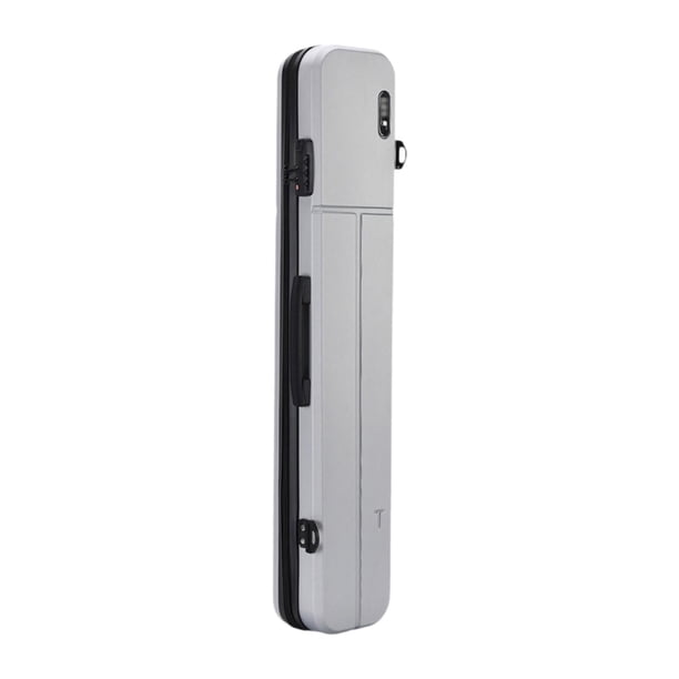 Estuche Rígido para Tacos de Billar, Estuche de Transporte, Regalo, Organizado, Práctico Estuche de Transporte, Bolsa para Guardar Varillas de Billar. Plata