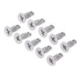 thumbnail image 3 of Tornillos de cabeza avellanada, 200 piezas Tornillos autoperforantes de cabeza avellanada cruzada Tornillos de metal de rosca completa Optimizados para la excelencia, 3 of 9