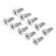 thumbnail image 3 of Tornillos de cabeza avellanada, 200 piezas Tornillos autoperforantes de cabeza avellanada cruzada Tornillos de metal de rosca completa Optimizados para la excelencia, 3 of 9