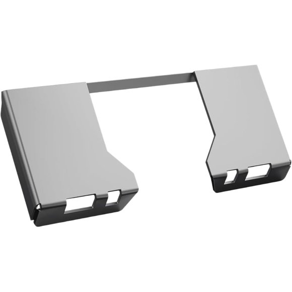 1/2" Skid Steer Cut Out Mount Plate, Universal Quick Attach Skid Steer Attachment Plate, 9000 Lbs, Rust-Proof Coating, Compatible with Kubota, and Tractors