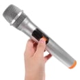 thumbnail image 2 of CIMAXIC Faux microphone Faux microphone Accessoire Jeu de Rôle microphone Accessoire Fête microphone Pratique microphone, 9.45"X1.97"X1.97 Pouces, 2 of 5