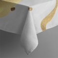 thumbnail image 5 of Black and Gold Marble Glitter Splashes Pattern Square Tablecloth,Waterproof Square Table Cover,Wipeable Spillproof Washable Table Cover for Home Kitchen Party Decor 60"x60"(152x152cm), 5 of 6