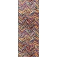 thumbnail image 3 of Symphony Contemporary 2.7' x 7' Multi-Color Polypropylene Indoor Area Rug, 3 of 7