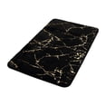 thumbnail image 1 of Marbling Bath Mat 16 X 24 Inch Soft Floor Rug Non Slip Water Absorbent Door Mat Shower Rug Machine Washable Bathroom Rug Carpet, 1 of 7
