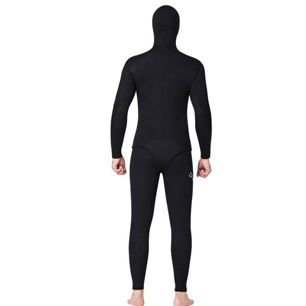 Traje de neopreno al aire libre Confortable Ropa de buceo profundo Mantenerse-cálido Ropa de natación de natación con mangas largas para pesca de surf negro XL kenally OD017113-08