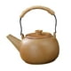 thumbnail image 4 of Tetera de cerámica duradera con infusor de té de hojas sueltas y flores, teteras de porcelana para mango con cuerda, 4 of 9