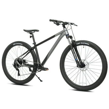 Kent Bicycles 29u0022 Mens Trouvaille Mountain Bike Medium, Black and Taupe