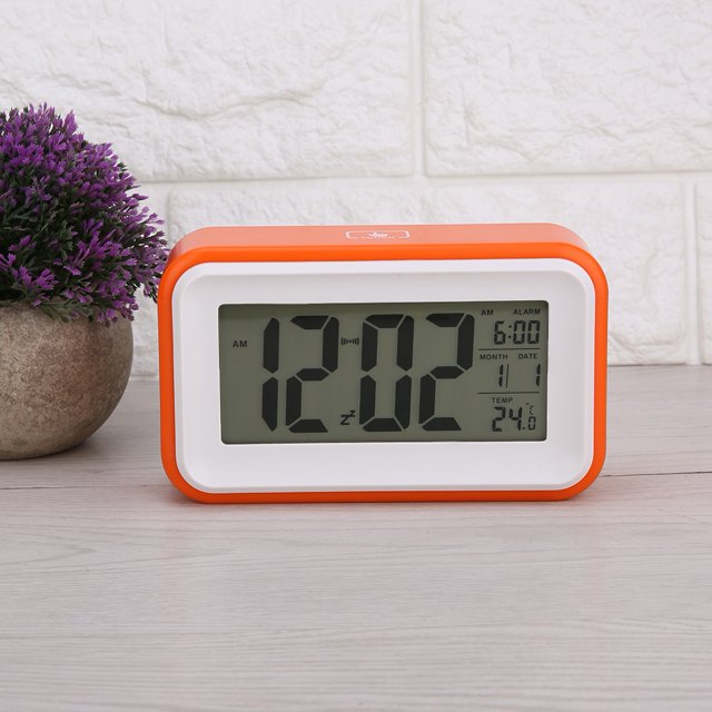 Electronic Clock, Students Alarm Clock, With Temperature Display Multifunctional For Teachers Bedrooms Home Use School Kids