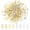 Gold, Silver, variant on 300 Pcs 16 x 8 mm Mini Cross Charm Alloy Cross Mini Pendant Beads for Jewelry Making Crafting Findings Handmade Craft DIY Gold