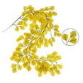 thumbnail image 7 of Btomtd 170cm Artificial Maple Leaf Vines Rattan Garland Halloween Thanksgiving Field Decor Home with Faux Leaves, Yellow, 7 of 7
