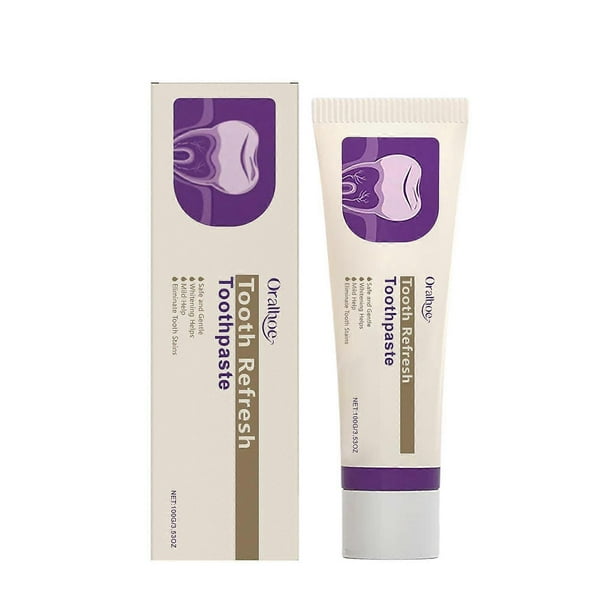1-3X Nature Tooth Refresh Toothpaste, Hydroxyapatite Toothpaste for Sensitive Teeth