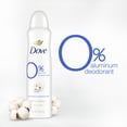 Dove 0 Aluminum Women's Deodorant Spray, Cotton Flower and Sandalwood