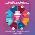 thumbnail image 5 of Nutri Nation Collagen Peptide Capsules for Skin, Hair, Nails, Type I, II, III, V & X, 90 Count, 5 of 11