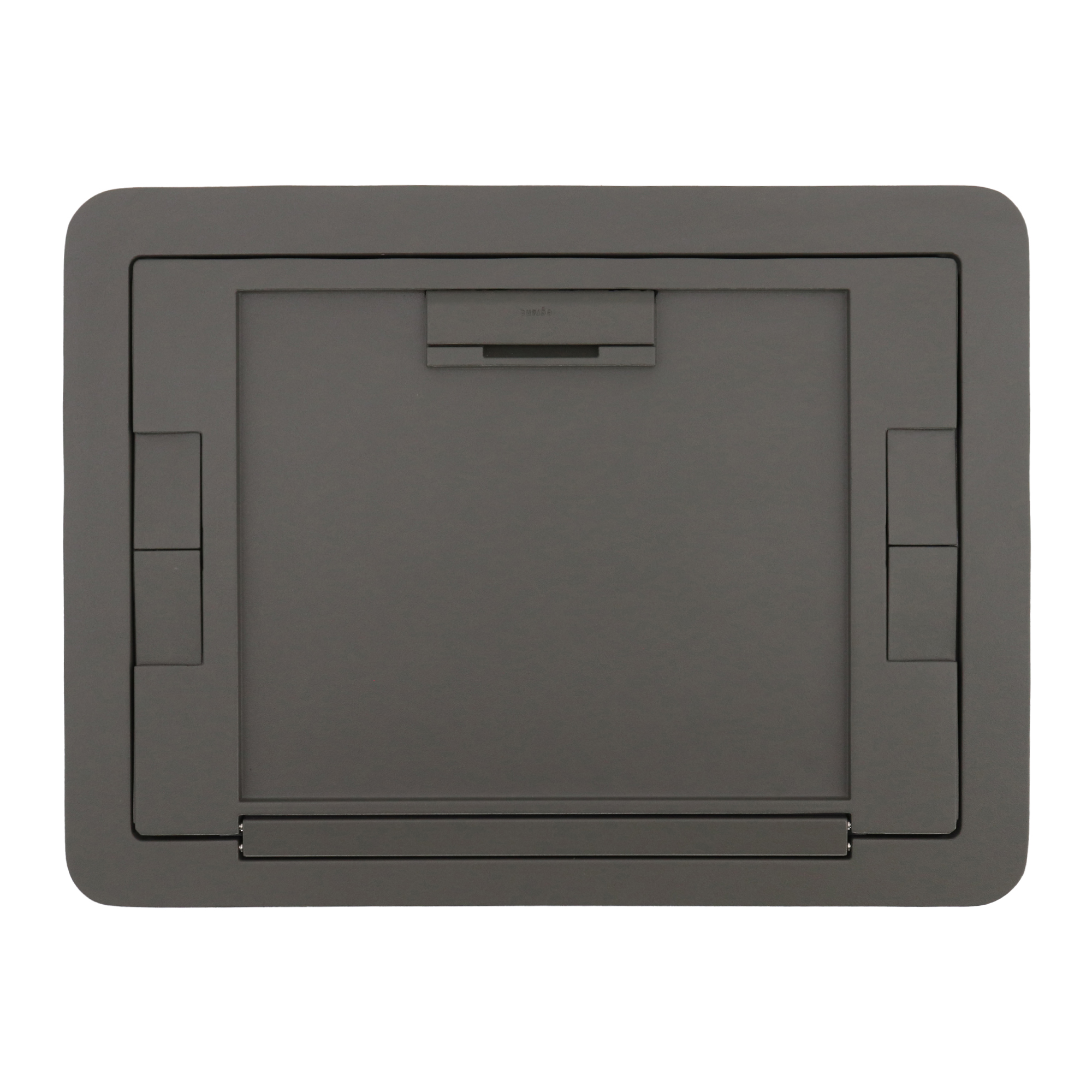 Wiremold EFB610CTGY Evolution Floor Box Cover, Cutout, Carpet, Gray