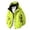 Green, variant on Trench Coat Men Mens Casual Jackets Windproof Hiking Jacket Unisex Lightweight Outdoor Sports Coat for Trekking Camping Travel Mens Jacket Yellow S