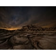 thumbnail image 2 of Cia, Inigo 32x26 White Modern Wood Framed Museum Art Print Titled - Night Wind, 2 of 4