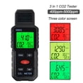 thumbnail image 3 of 3 in 1 CO2 Meter Air Quality Monitor Handheld 5000Ppm CO2 Monitor Measurement Carbon Dioxide ℃/℉ Detector S8601A, 3 of 8