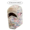 thumbnail image 3 of 2-in-1 Windproof Full Cover Winter Hat with Goggles, Thermal Thick Ski Cap for Outdoor Riding Camping Hiking – Windproof Fabric Protects Face Neck Ears,Beige, 3 of 4