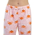 thumbnail image 5 of Jo & Bette Women’s Plush Pajama Lounge Pants, PJ Sleep Pants, XS-3XL, 2 Pack, 5 of 7