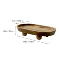 thumbnail image 5 of TOYMYTOY Wooden Display Tray with Smooth Edges for Makeup Jewelry and Desktop Organizing, 5 of 8
