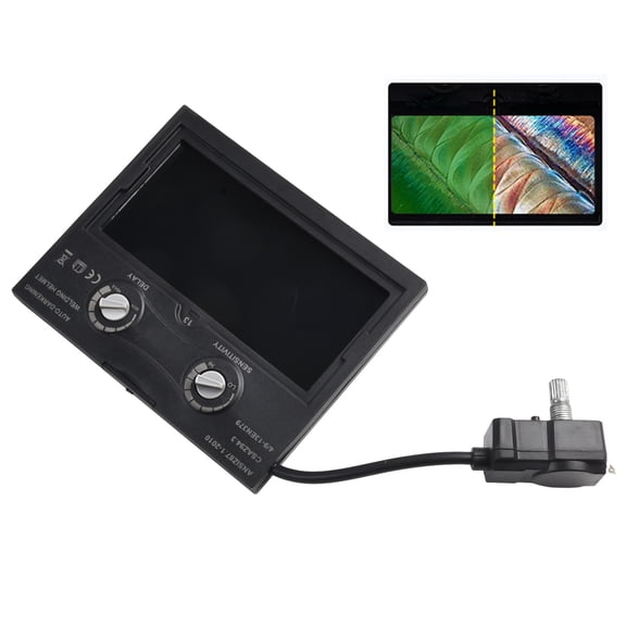 Beisidaer Solar Panel Welder Helmet Eyes Lens Filter Auto Darkening Soldering Lens Dimming