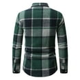 thumbnail image 5 of COSFO Men Shirts Button Collared Casual Long Sleeve Tops Regular Polo Pullover T-Shirts, 5 of 9