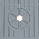 thumbnail image 2 of Alfombrilla de silicona FLhrweasw para Secar Platos Gris, 2 of 9